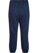 Sweatpants med h&ouml;g midja och dragsko, Bl&aring;, Packshot image number 1