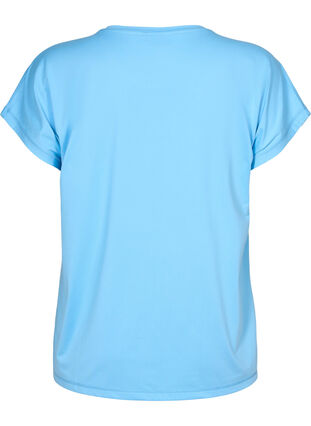 Kortärmad t-shirt för träning, Alaskan Blue, Packshot image number 1