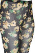 Blommiga legging i mesh, Yellow Green AOP, Packshot image number 2