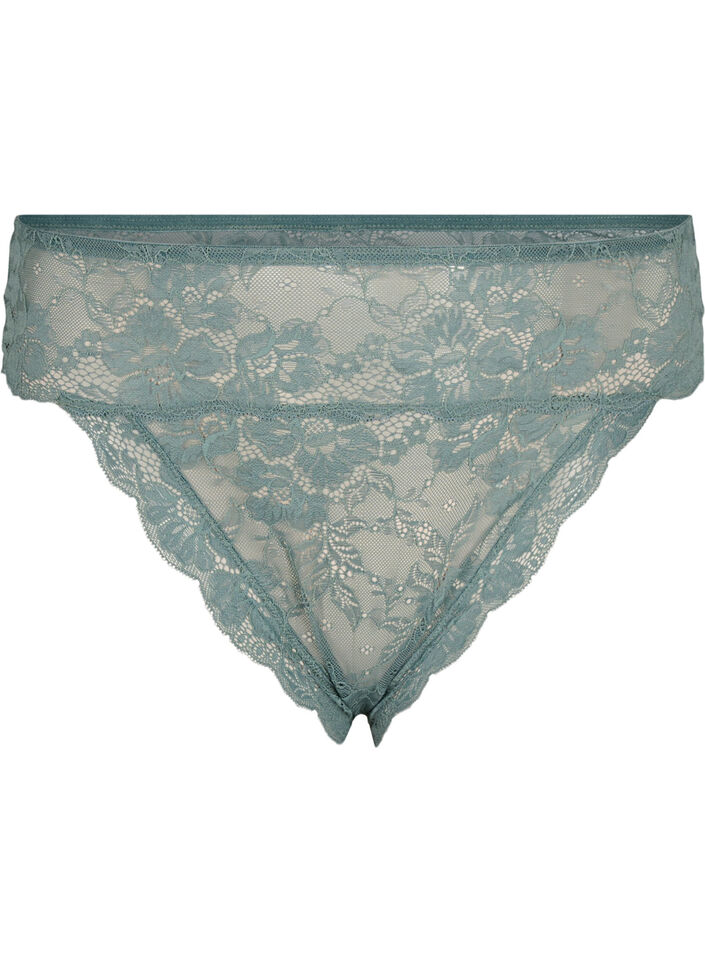 Trosa brazilian med normal midjehöjd, Balsam Green, Packshot image number 0