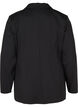 Enkel blazer med knapp, Black, Packshot image number 1