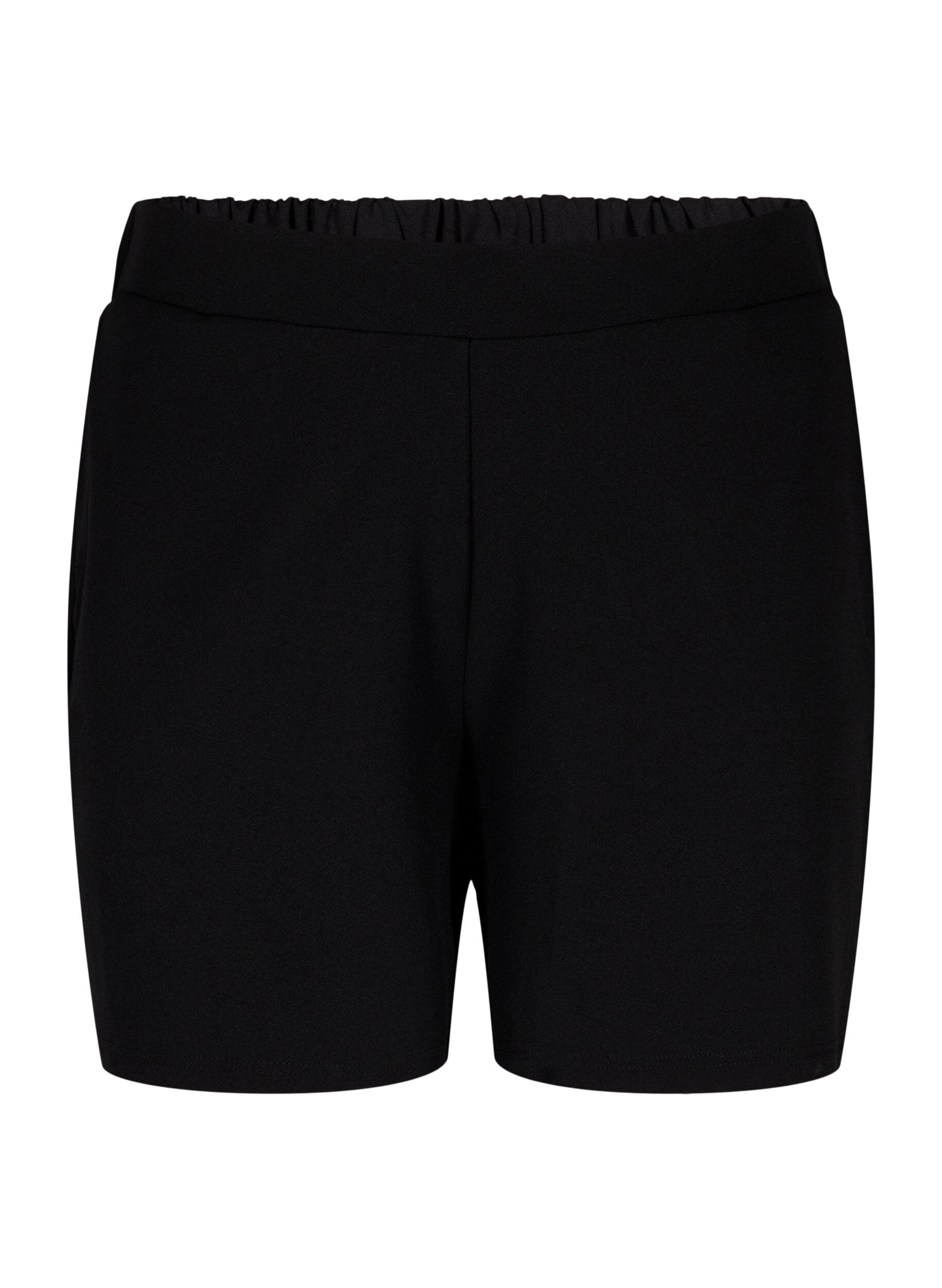 FLASH - L&ouml;st sittande shorts med fickor