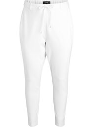 Croppade Maddison-byxor, White