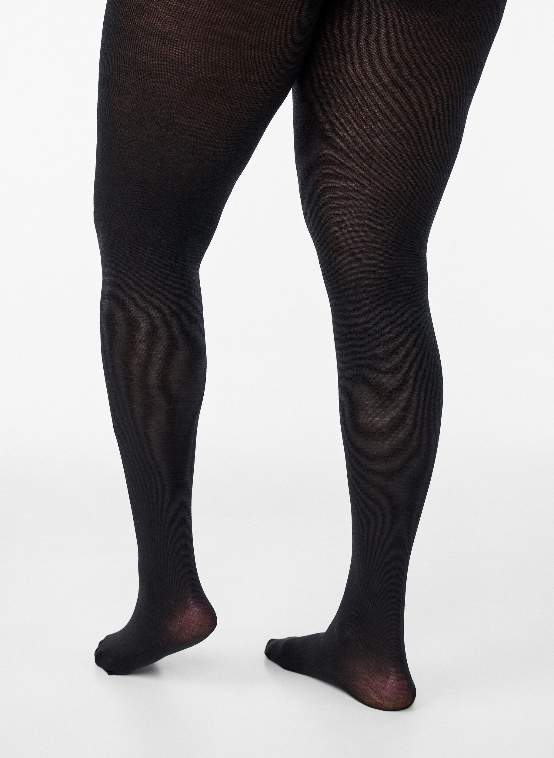 ZizziStrumpbyxor i ull, Svart, Packshot image number 1