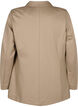 Enkel blazer med knapp, Beige, Packshot image number 1