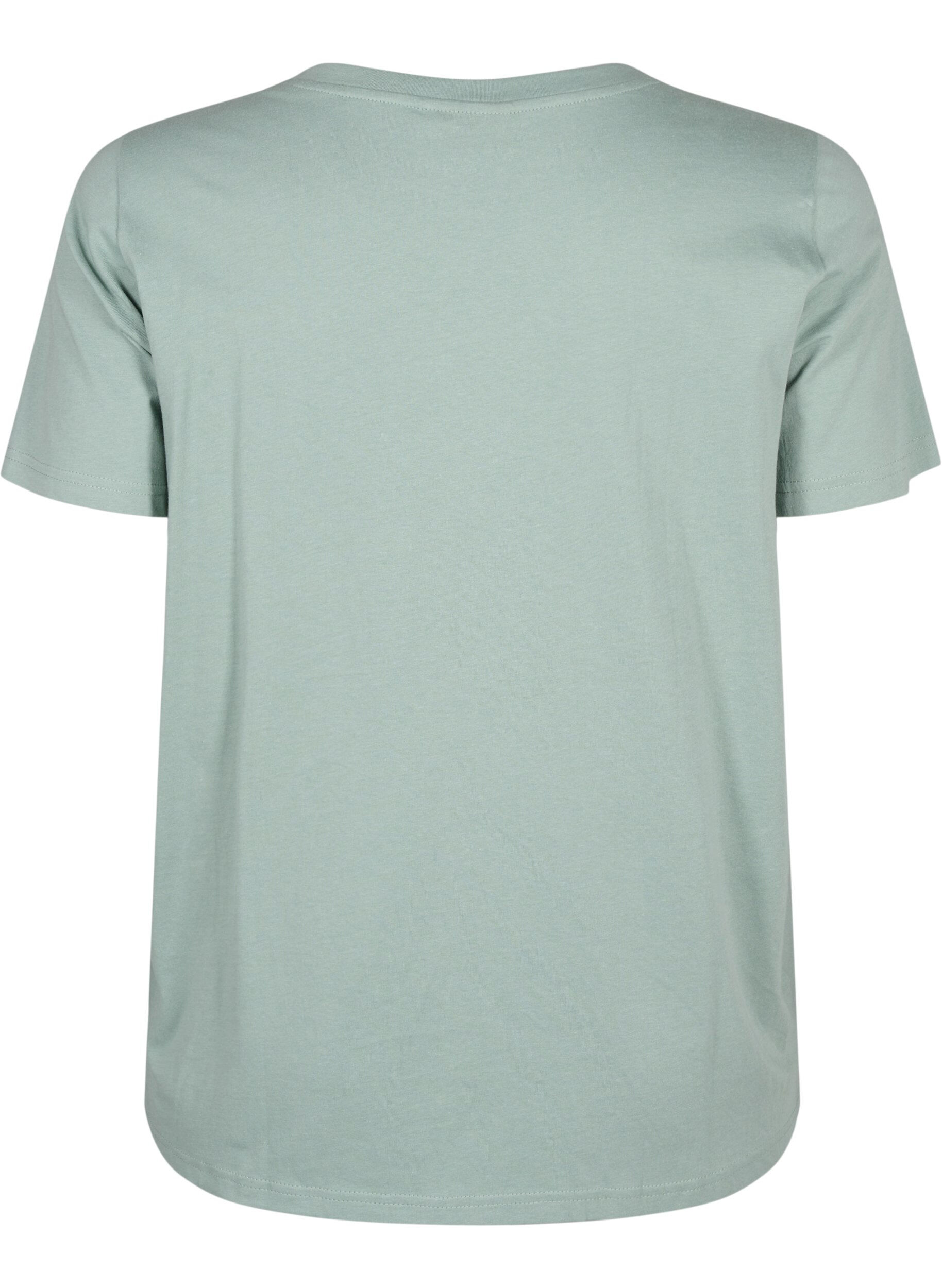 Zizzi T-shirtar med blomstermotiv, Chinois G. w. Flower, Packshot image number 1