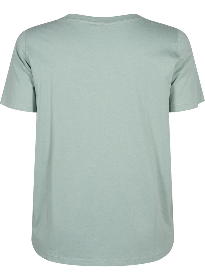 T-shirtar med blomstermotiv, Chinois G. w. Flower, Packshot image number 1