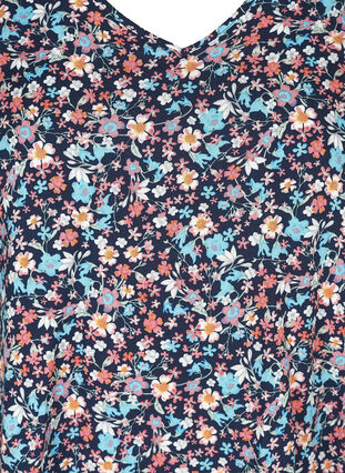 Blus , FLOWER MARK PRINT, Packshot image number 2