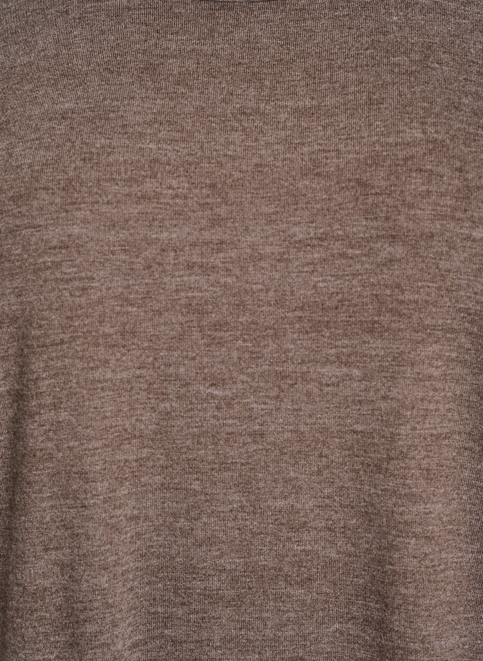 Zizzi Jerseyblus med 3/4-&auml;rm, Brun, Packshot image number 2