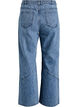 Jeans med bred passform och s&ouml;mdetaljer, Bl&aring;, Packshot image number 1