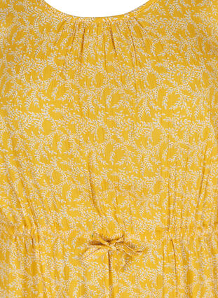 Kortärmad klänning, Yellow Branch, Packshot image number 2