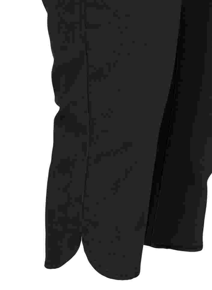 Knickers i bomullsblandning med tight passform, Black, Packshot image number 3