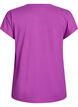 Enf&auml;rgad tr&auml;nings-T-shirt, Lila, Packshot image number 1