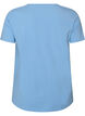 Enf&auml;rgad t-shirt i bomull, Bl&aring;, Packshot image number 1