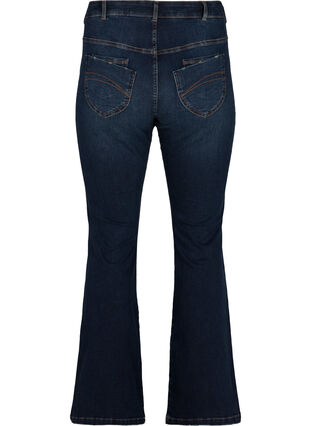 Bootcut jeans, Dark blue denim, Packshot image number 1