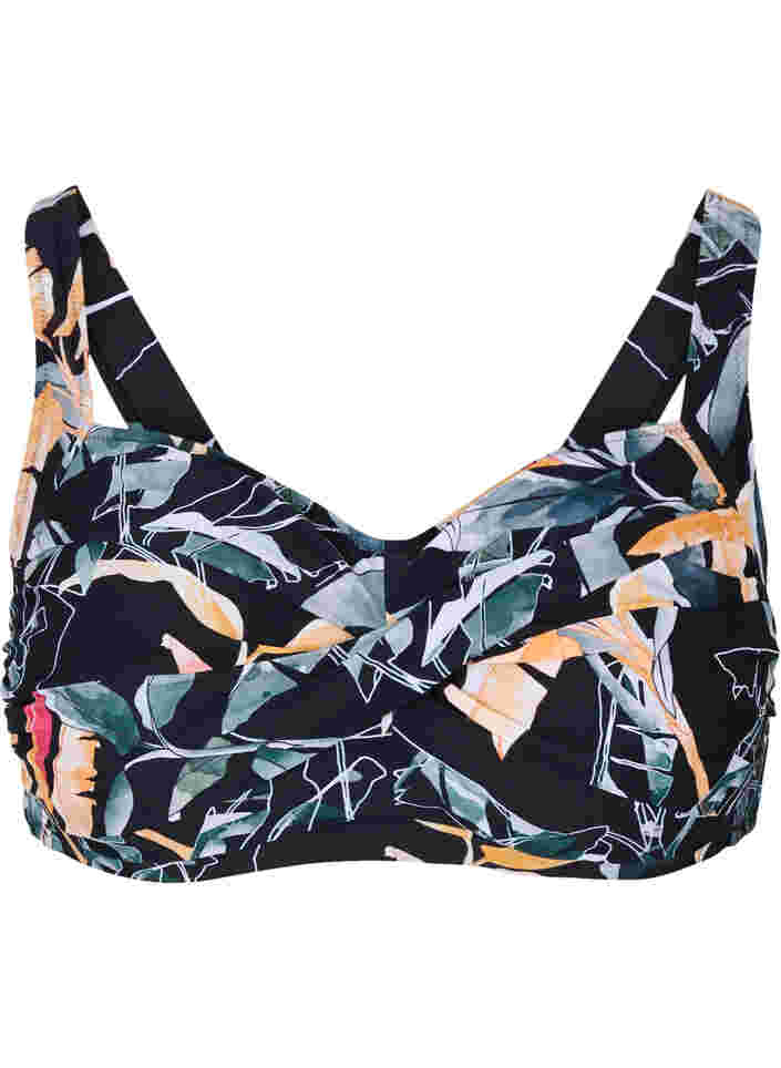 Bikiniöverdel, Leaf Print, Packshot image number 0