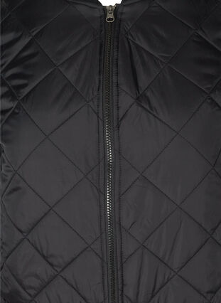 Quiltad 2-i-1 jumpsuit med fickor, Black, Packshot image number 2