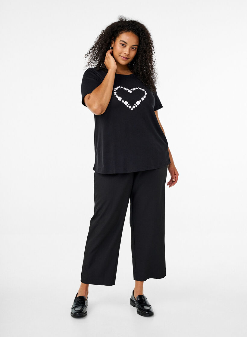 FLASH - T-shirt med tryck, Svart, Model image number 1