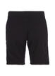 L&ouml;sa shorts i bomull med fickor, Svart, Packshot image number 1