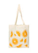 Tygv&auml;ska med tryck, Orange, Packshot image number 0
