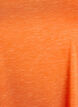 L&ouml;s tr&auml;ningst-shirt med korta &auml;rmar, Orange, Packshot image number 2