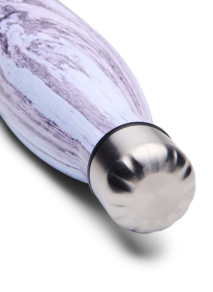 TermosflaskaTermosflaska, Dark Purple Marble, Packshot image number 1
