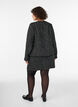 Kort kjol i boucl&eacute;, Svart, Model image number 2