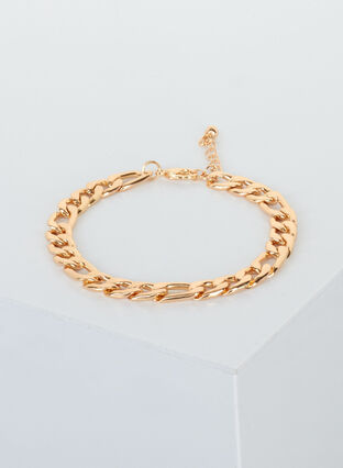 Guldfärgat armband, Gold Metal, Packshot image number 1