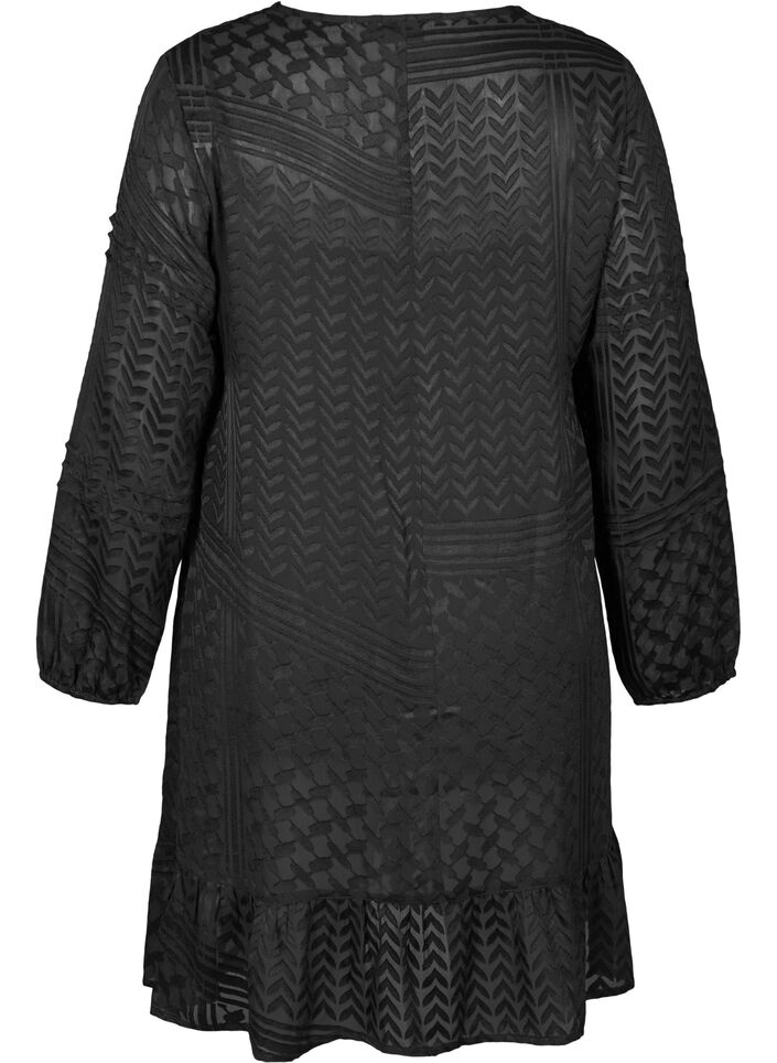 Klänning, Black, Packshot image number 1