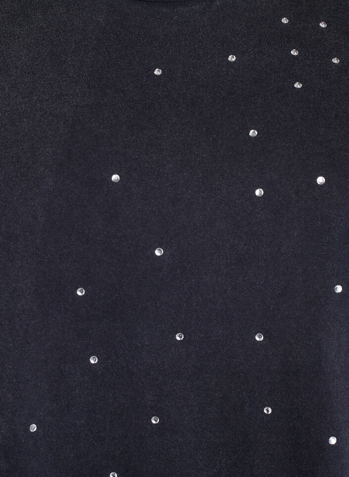 T-shirt i ekologisk bomull med coolt tryck, Grå, Packshot image number 2