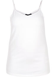 Baslinne i bomull, Vit