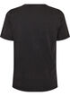 T-shirt i ekologisk bomull med tryck, Gr&aring;, Packshot image number 1