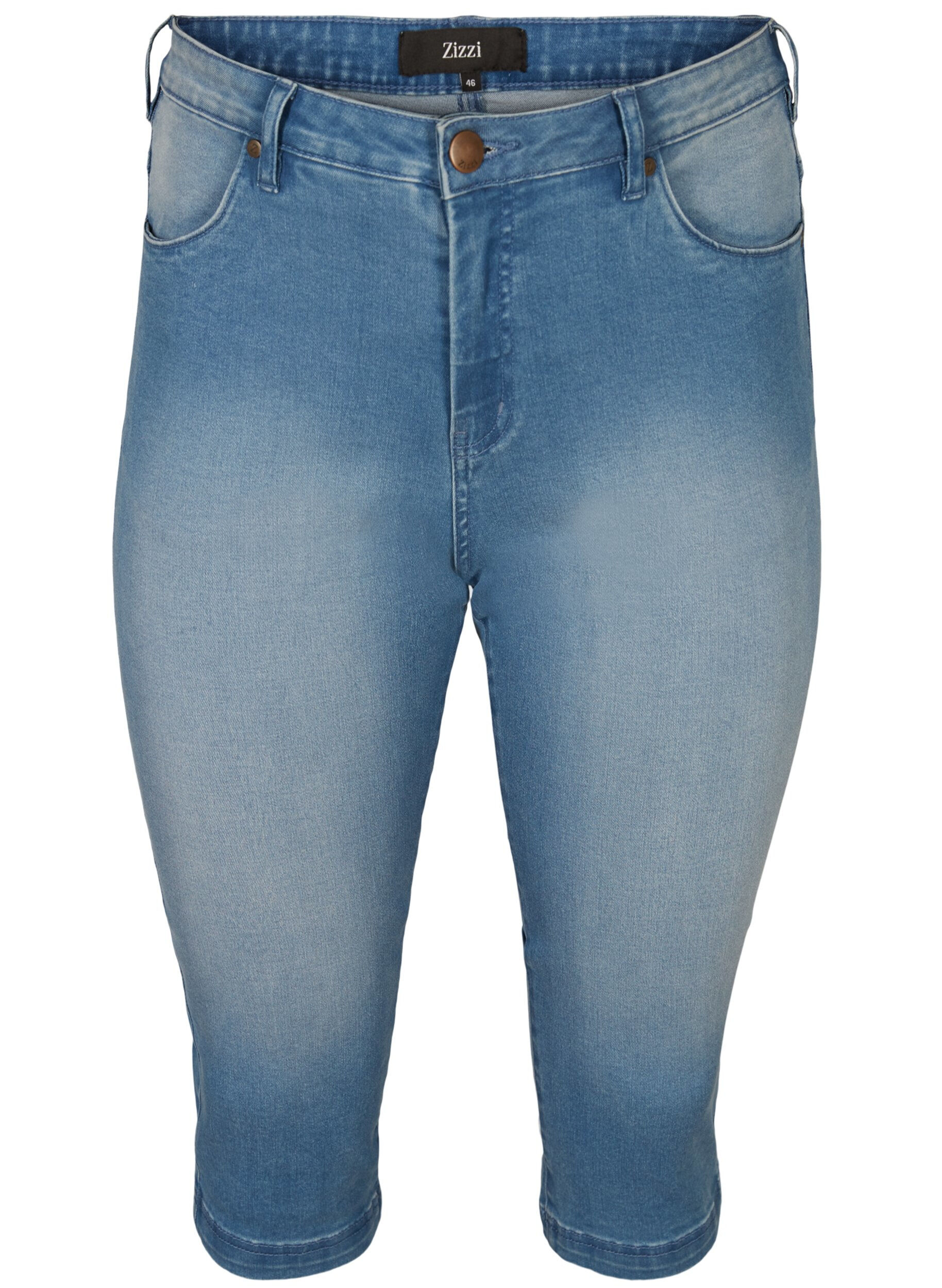 Amy caprijeans med h&ouml;g midja och super slim fit