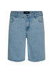 L&ouml;sa jeansshorts med h&ouml;g midja, Bl&aring;, Packshot image number 0