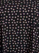 Kort&auml;rmad bomullskl&auml;nning med tryck, Brun, Packshot image number 2