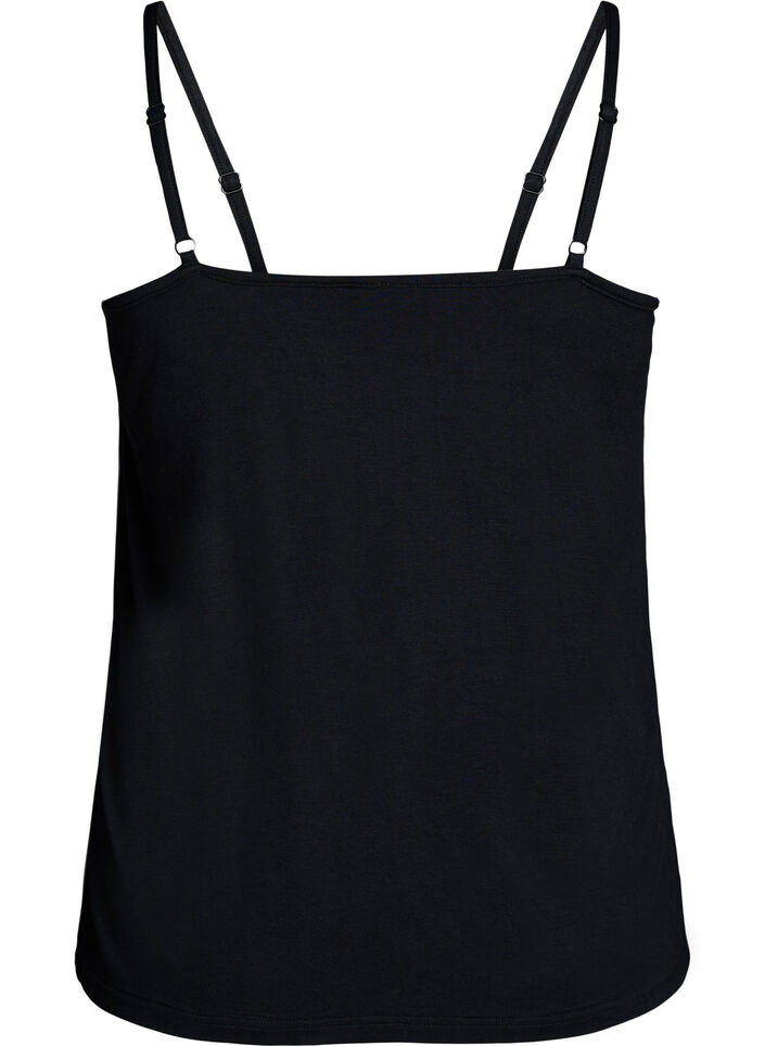 Topp med spetsdetalj och spaghettiband, 0199, Packshot image number 1