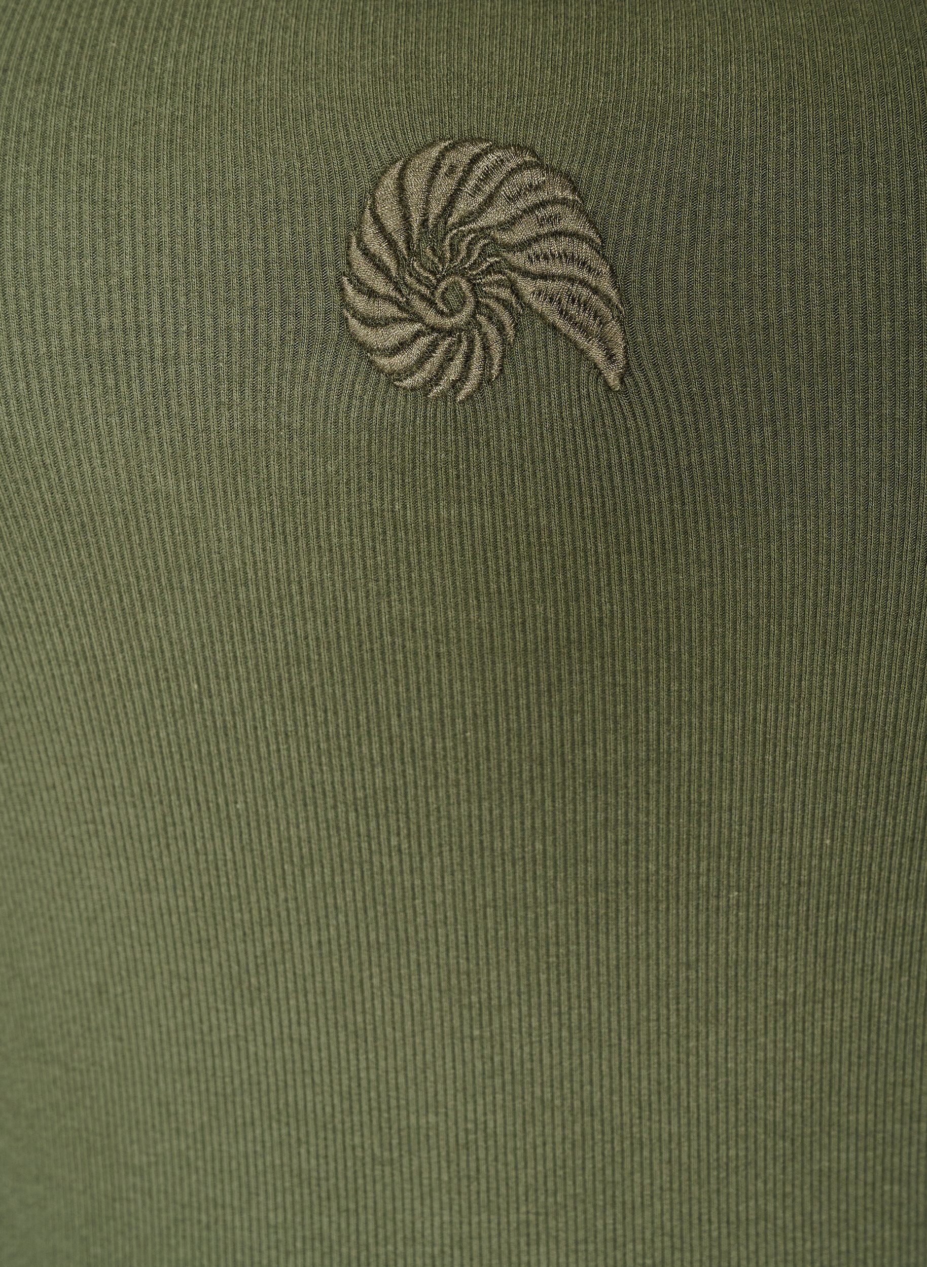 ZizziT&aring;tsittande topp med motiv, Gr&ouml;n, Packshot image number 2