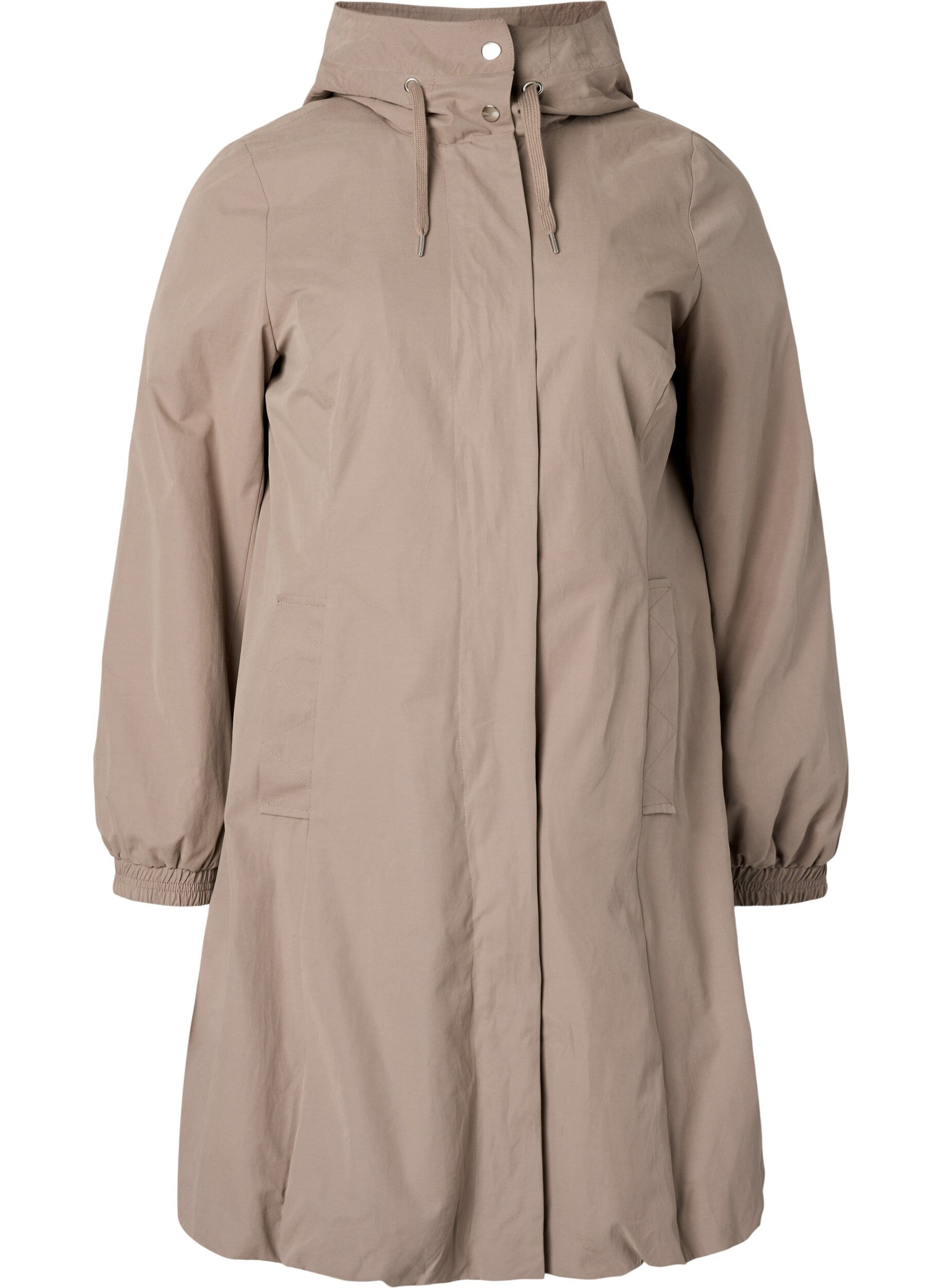 Zizzi Jacka med huva, Moon Rock, Packshot image number 0