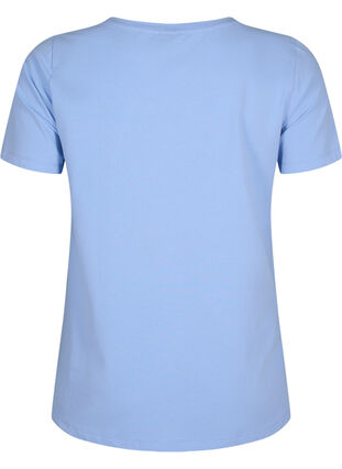 Enfärgad t-shirt i bomull, Serenity, Packshot image number 1