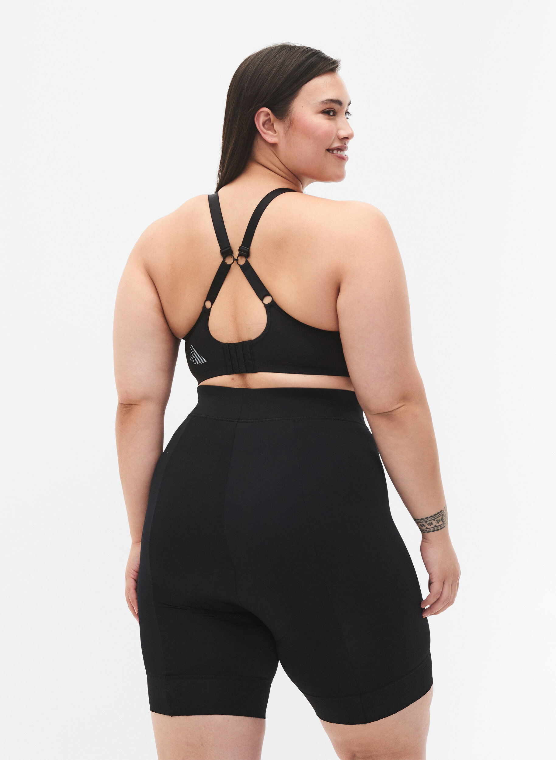 Zizzi Cykel-/ Spinning -shorts, Black, Model image number 1