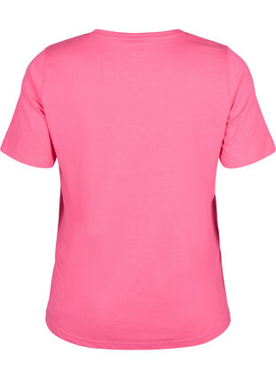 FLASH - T-shirt med rund halsringning, Hot Pink, Packshot image number 1