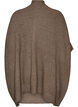Cardigan &ouml;ppen framtill med vida &auml;rmar, Brun, Packshot image number 1
