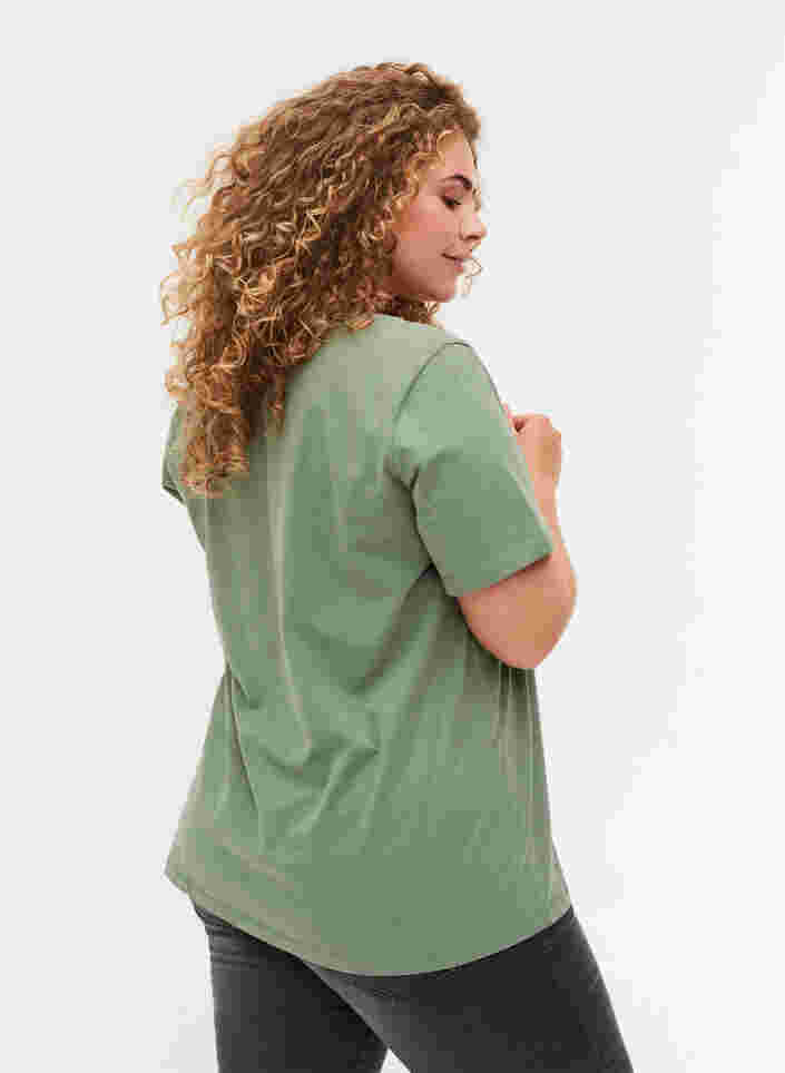 Basis t-shirt, Agave Green, Model image number 1