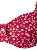 Bikinitopp med bygel och knytband, R&ouml;d, Packshot image number 2