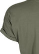 Kort&auml;rmad t-shirt i bomullsmix, Gr&ouml;n, Packshot image number 3