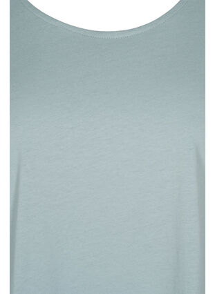 T-shirt i bomullsmix, Silver Blue, Packshot image number 2