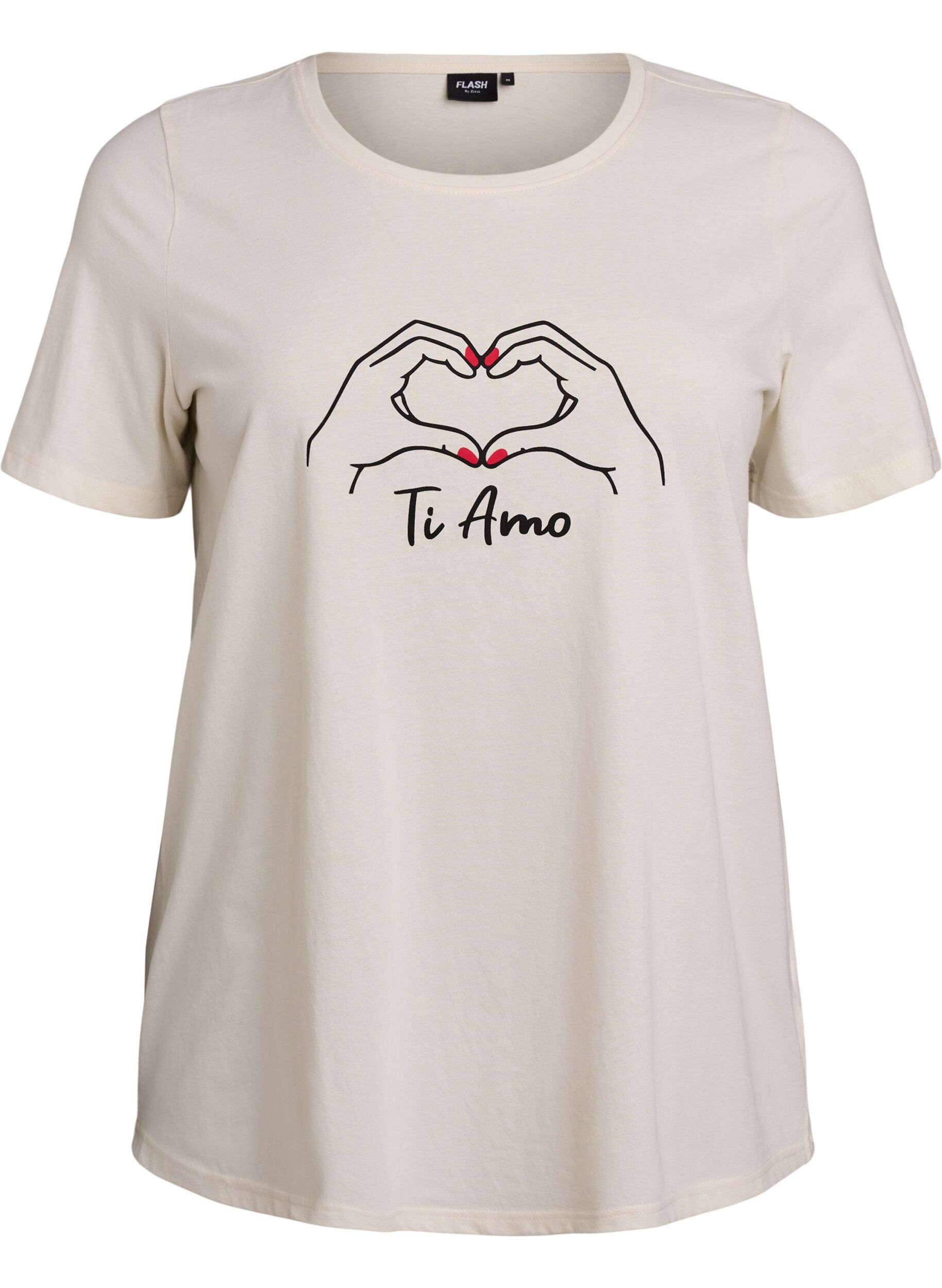 FLASH - T-shirt med tryck