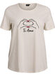 T-shirt med tryck, Vit, Packshot image number 0