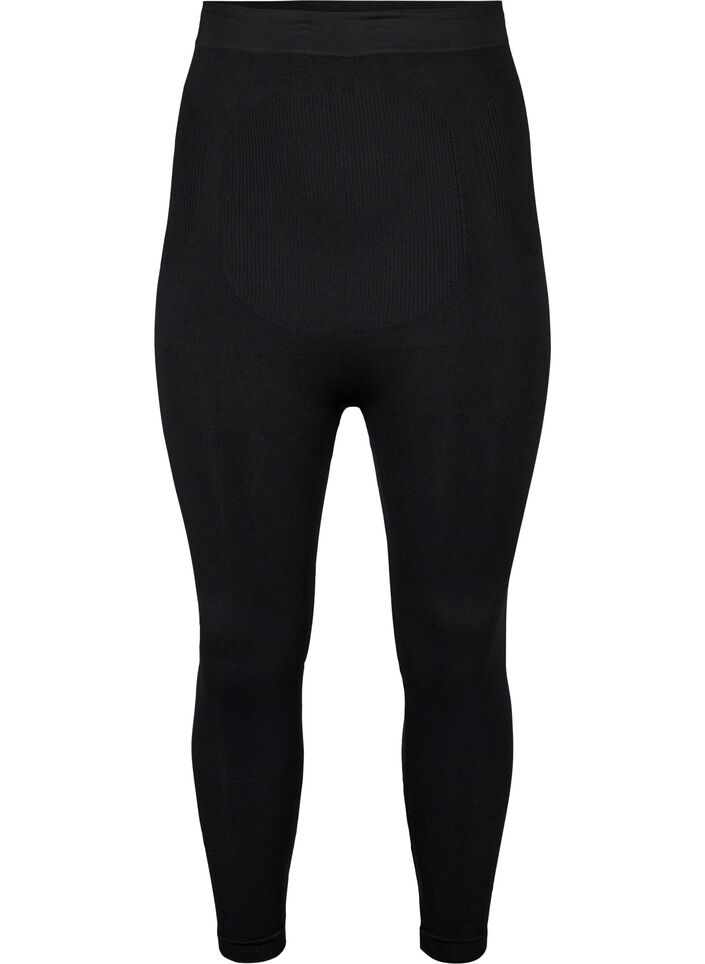 Shapewear-leggings med hög midja, Svart, Packshot image number 0