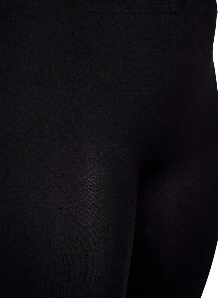 2-pack sömlösa basic shorts, Black, Packshot image number 2